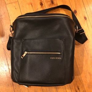 Fawn Design Black diaper bag